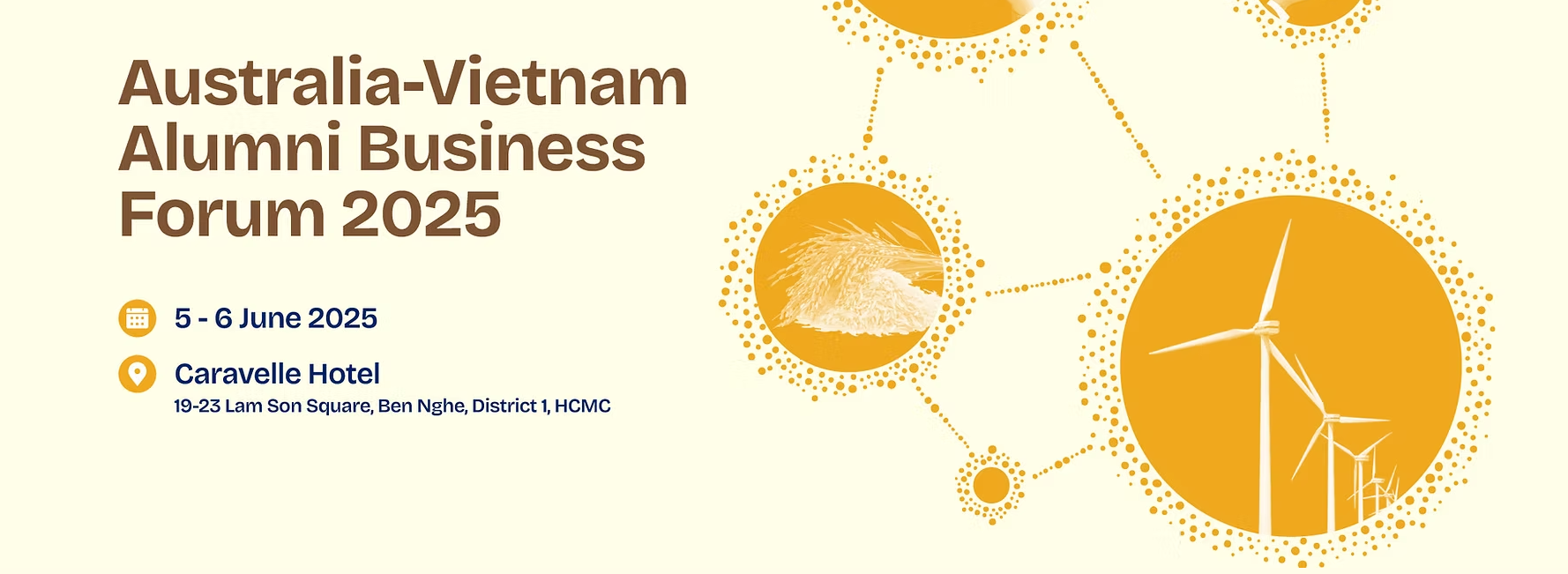 Dr. Nguyen Huu Le speaking at Australia-Vietnam Alumni Business Forum 2025